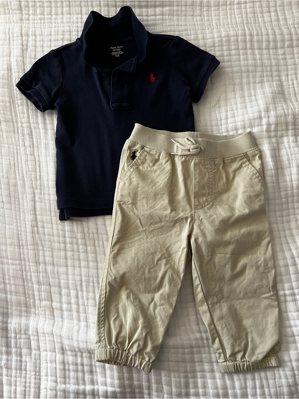 Ralph Lauren Polo and Pants Set